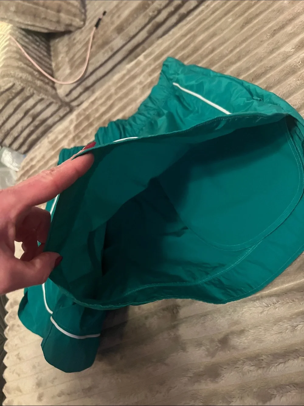 Alo green  shorts. Small